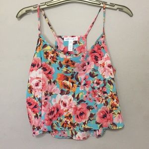 Flowery tank top